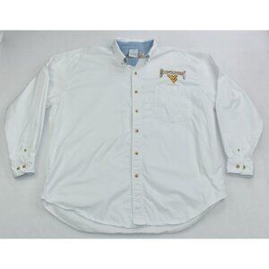 Men's White Button Down Shirt